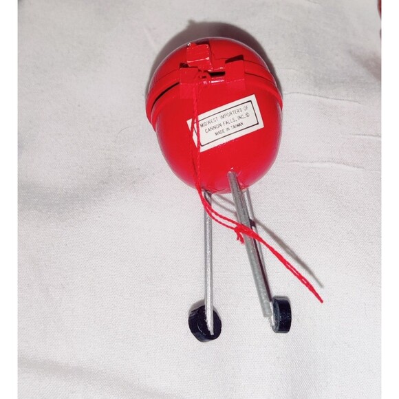 Vintage Christmas Ornament Lot BBQ Grill, Lawn Mower, Garage Sale Sign Pre Owned - Picture 15 of 16